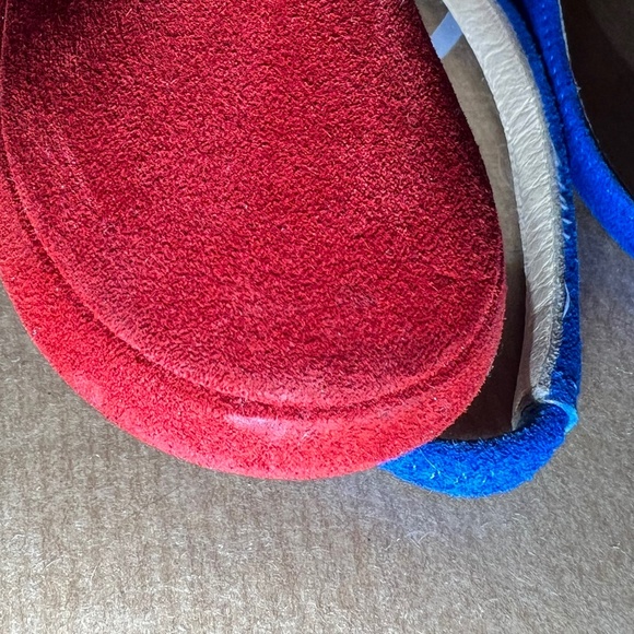 Christian Louboutin Degradama 80 Rainbow Suede Slingback’s - Picture 12 of 15